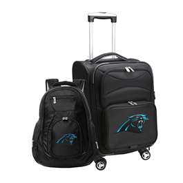 Carolina Panthers  2-Piece Backpack & Carry-On Set L102