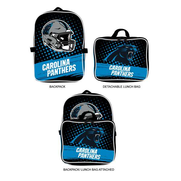 Carolina Panthers  Backpack Lunch Bag  L720