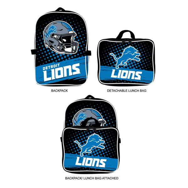 Detroit Lions  Backpack Lunch Bag  L720