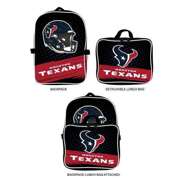 Houston Texans  Backpack Lunch Bag  L720