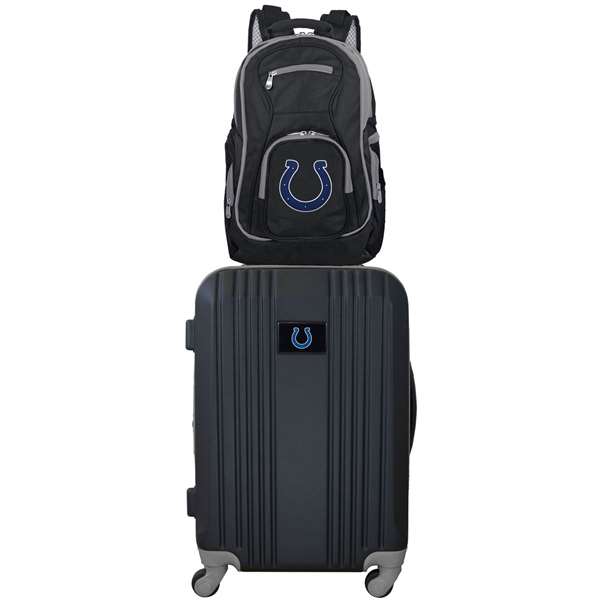 Indianapolis Colts  Premium 2-Piece Backpack & Carry-On Set L108