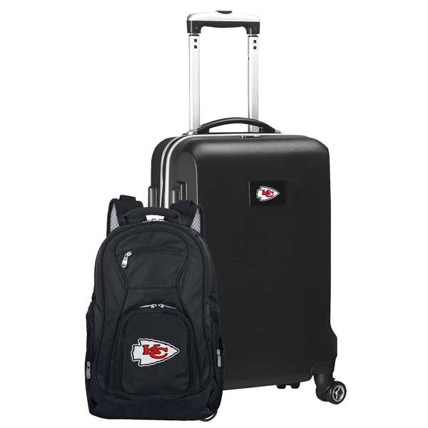 Kansas City Chiefs  Deluxe 2 Piece Backpack & Carry-On Set L104