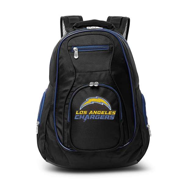 Los Angeles Chargers 19" Premium Backpack W/ Colored Trim L708