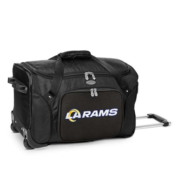 Los Angeles Rams 22" Wheeled Duffel Bag L401