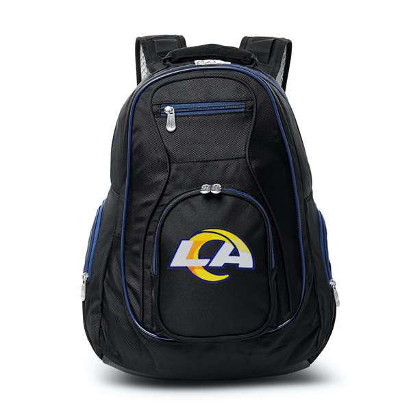 Los Angeles Rams 19" Premium Backpack W/ Colored Trim L708