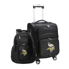 Minnesota Vikings  2-Piece Backpack & Carry-On Set L102