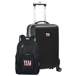 New York Giants  Deluxe 2 Piece Backpack & Carry-On Set L104