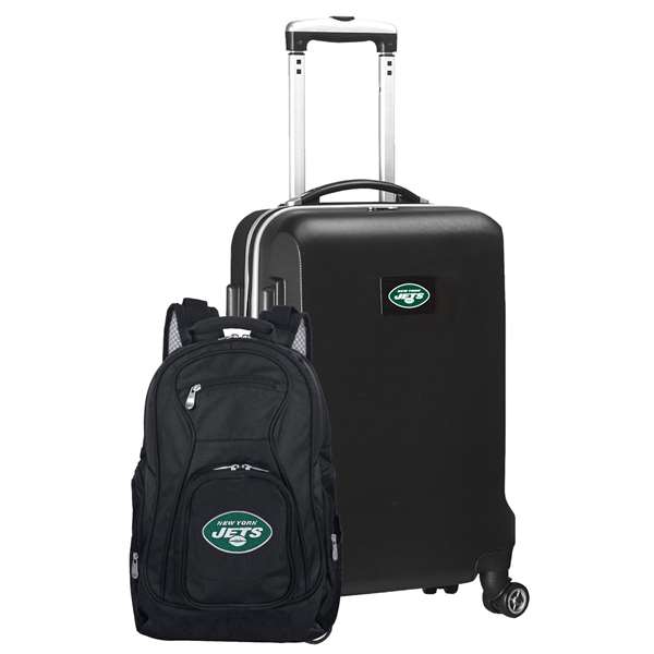 New York Jets  Deluxe 2 Piece Backpack & Carry-On Set L104
