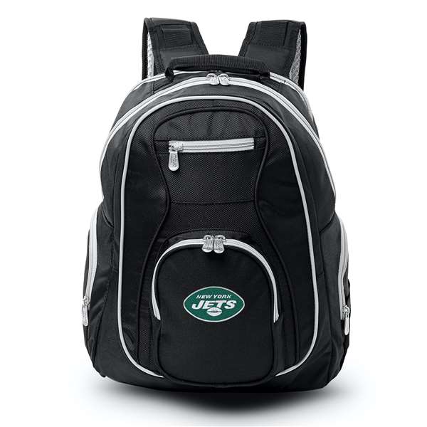 New York Jets  19" Premium Backpack W/ Colored Trim L708