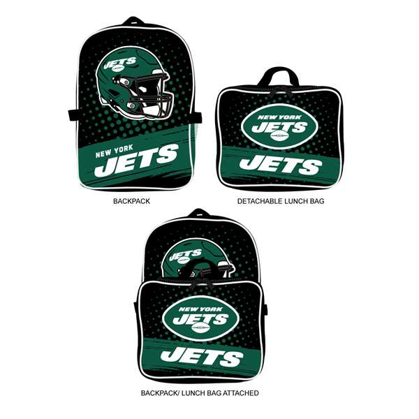 New York Jets  Backpack Lunch Bag  L720