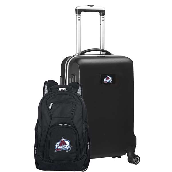 Colorado Avalanche  Deluxe 2 Piece Backpack & Carry-On Set L104