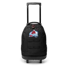 Colorado Avalanche  18" Wheeled Toolbag Backpack L912