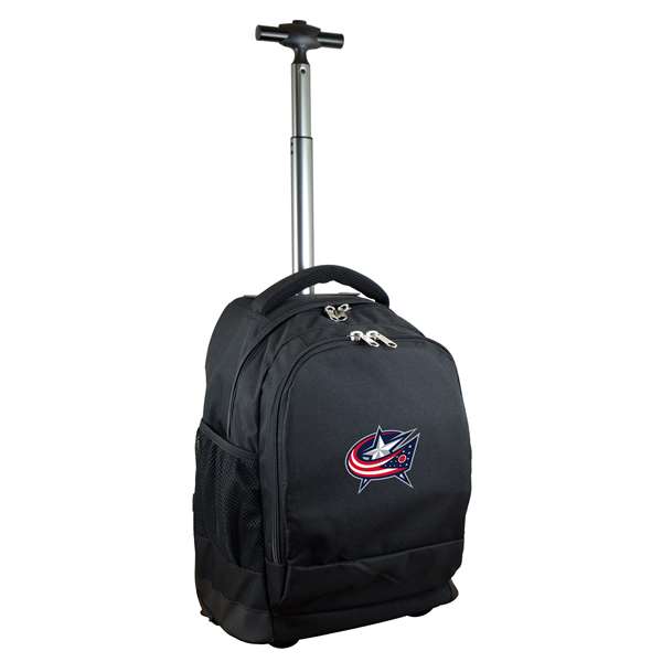 Columbus Blue Jackets  19" Premium Wheeled Backpack L780
