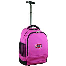 Montreal Canadians  19" Premium Wheeled Backpack L780