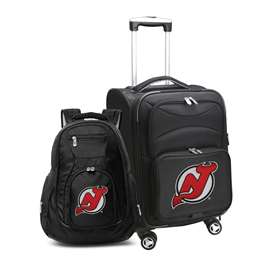 New Jersey Devils  2-Piece Backpack & Carry-On Set L102