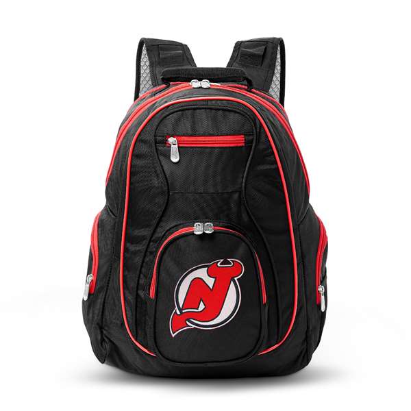 New Jersey Devils  19" Premium Backpack W/ Colored Trim L708
