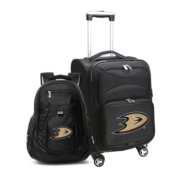 Anaheim Ducks  2-Piece Backpack & Carry-On Set L102