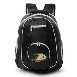 Anaheim Ducks  19" Premium Backpack W/ Colored Trim L708