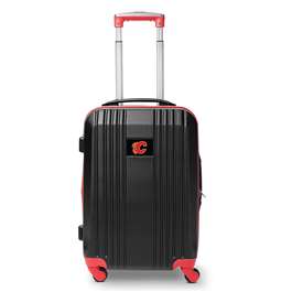 Calgary Flames  21" Carry-On Hardcase 2-Tone Spinner L208