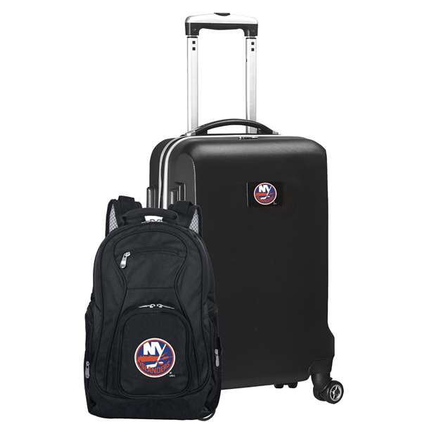 New York Islanders  Deluxe 2 Piece Backpack & Carry-On Set L104