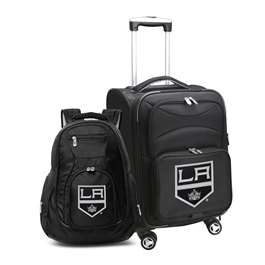 Los Angeles Kings  2-Piece Backpack & Carry-On Set L102