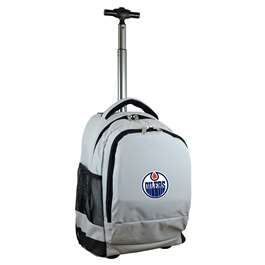 Edmonton Oilers  19" Premium Wheeled Backpack L780