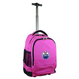 Edmonton Oilers  19" Premium Wheeled Backpack L780