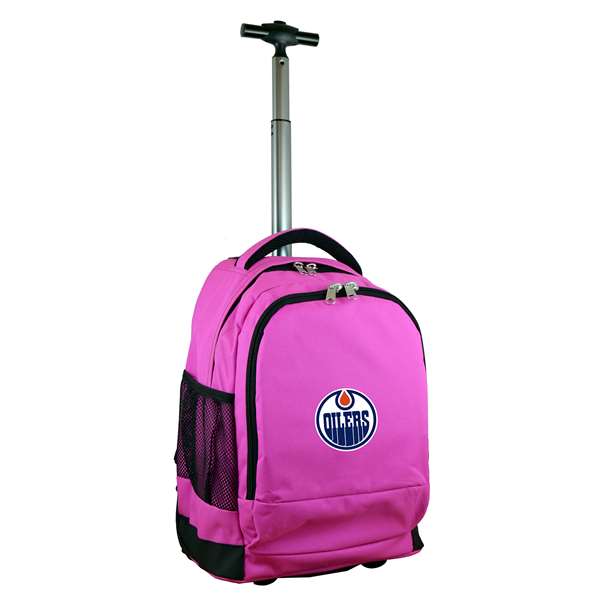 Edmonton Oilers  19" Premium Wheeled Backpack L780