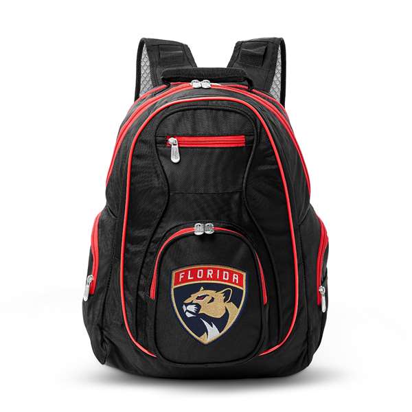 Florida Panthers  19" Premium Backpack W/ Colored Trim L708