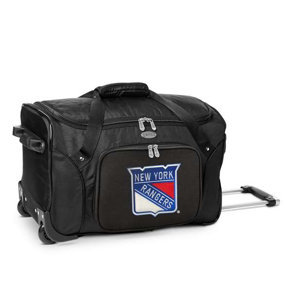 New York Rangers  22" Wheeled Duffel Bag L401