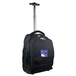 New York Rangers  19" Premium Wheeled Backpack L780