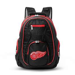Detroit Red Wings  19" Premium Backpack W/ Colored Trim L708