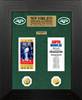 New York Jets Super Bowl Champions Deluxe Gold Coin & Ticket Collection  
