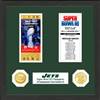 New York Jets Super Bowl Championship Ticket Collection  