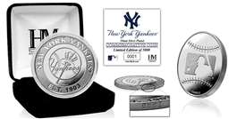New York Yankees Silver Mint Coin  