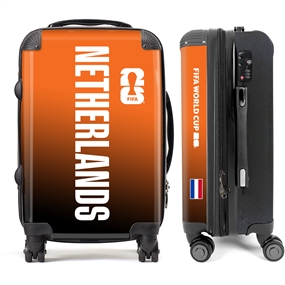FIFA World Cup 2026 Netherlands Hard Shell Luggage  Official Licensed 24 inch Medium Suitcase  