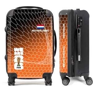 FIFA World Cup 2026 Netherlands Hard Shell Luggage  Official Licensed 24 inch Medium Suitcase  