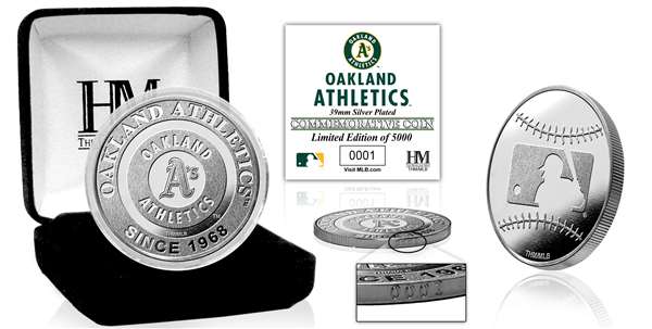 Oakland Athletics Silver Mint Coin  