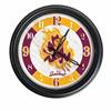 Arizona State (Sparky) Indoor/Outdoor LED Wall Clock 14 inch