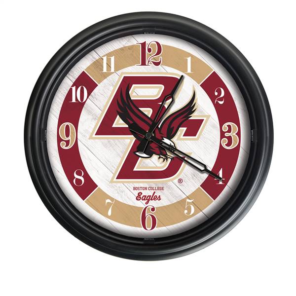 Boston College Indoor/Outdoor LED Wall Clock 14 inch