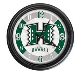 Hawaii Indoor/Outdoor LED Wall Clock 14 inch