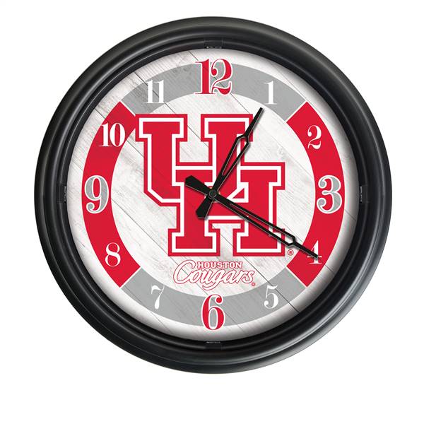 Houston Indoor/Outdoor LED Wall Clock 14 inch