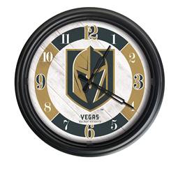 Vegas Golden Knights Indoor/Outdoor LED Wall Clock 14 inch