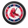 Boston Red Sox Indoor/Outdoor LED Wall Clock