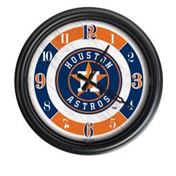 Houston Astros Indoor/Outdoor LED Wall Clock