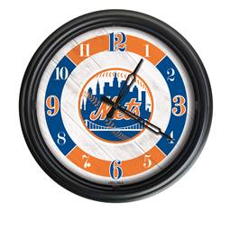 New York Mets Indoor/Outdoor LED Wall Clock
