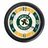 Oakland Athletics Indoor/Outdoor LED Wall Clock