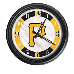 Pittsburgh Pirates Indoor/Outdoor LED Wall Clock