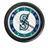 Seattle Mariners Indoor/Outdoor LED Wall Clock