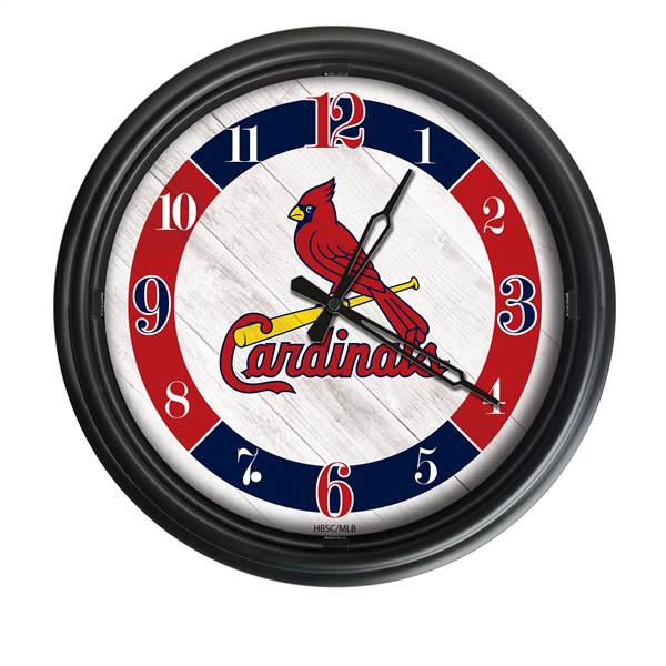 St. Louis Cardinals Indoor/Outdoor LED Wall Clock